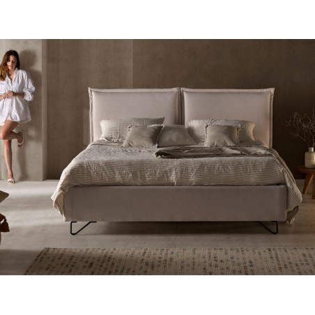 CAMA TAPIZADA SACO