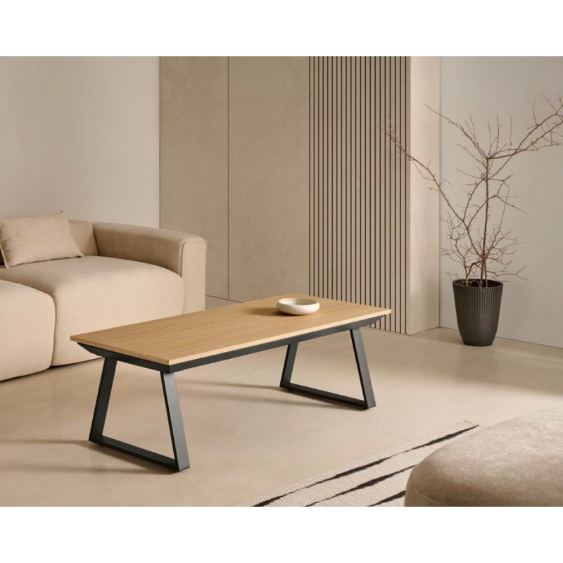 MESA CENTRO ELEVABLE CON RUEDAS