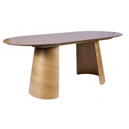 MESA COMEDOR OVALADA