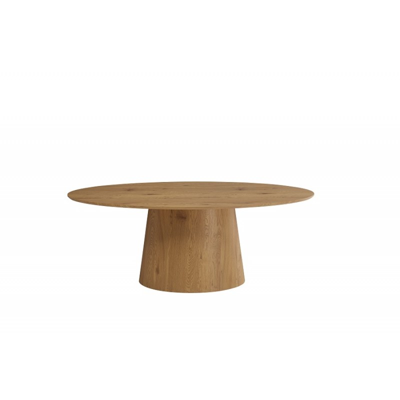 MESA COMEDOR OVALADA
