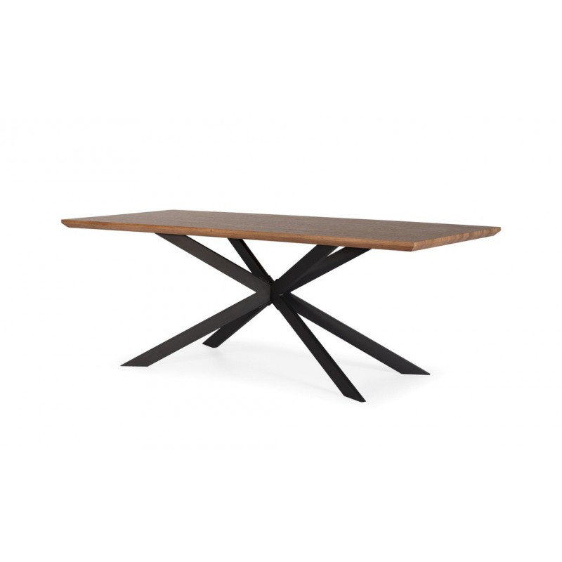 MESA COMEDOR NOGAL 200