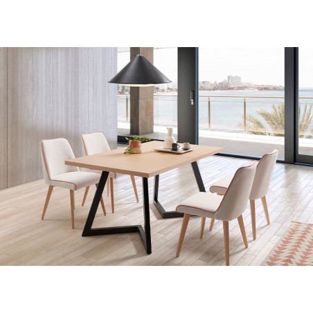 MESA COMEDOR RECTANGULAR EXTENSIBLE