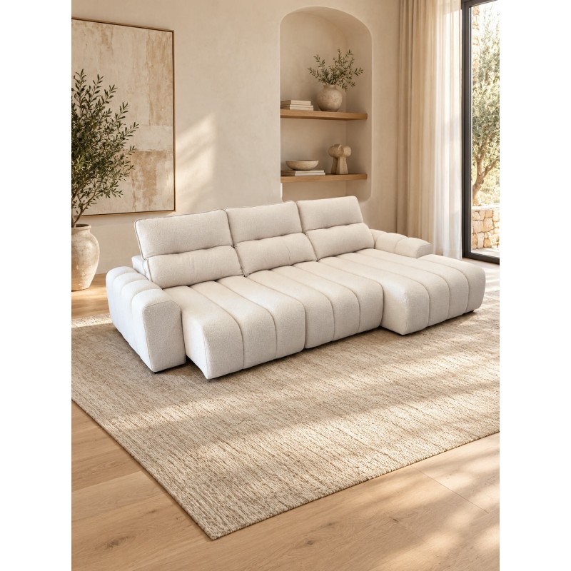SOFÁ LINEAL/CHAISELONGUE AURA