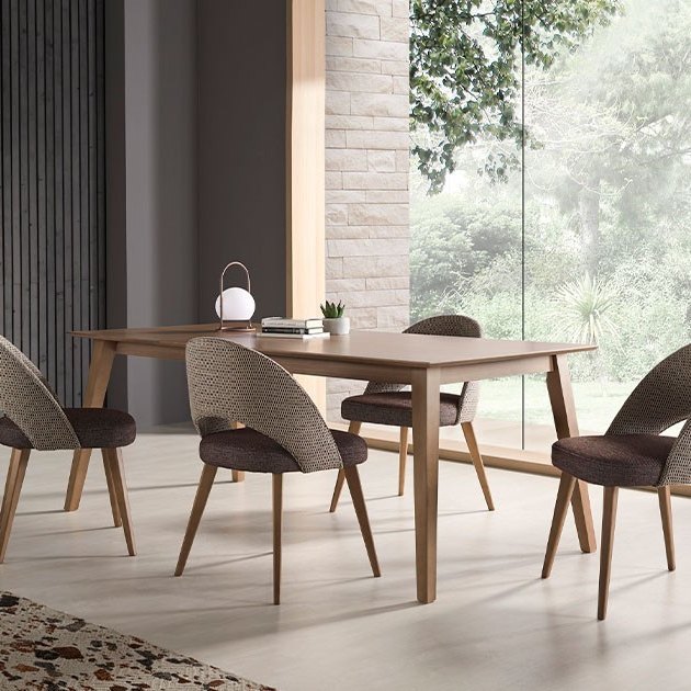 MESA COMEDOR ESTILO NORDICO...
