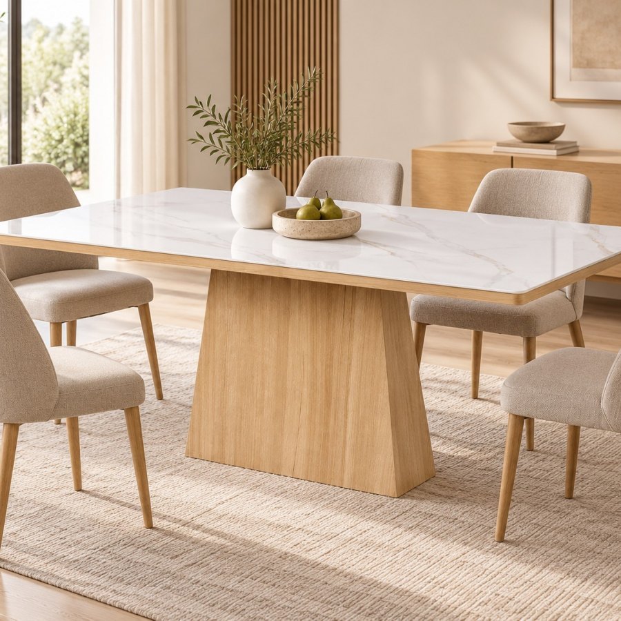 MESA COMEDOR MARMOL