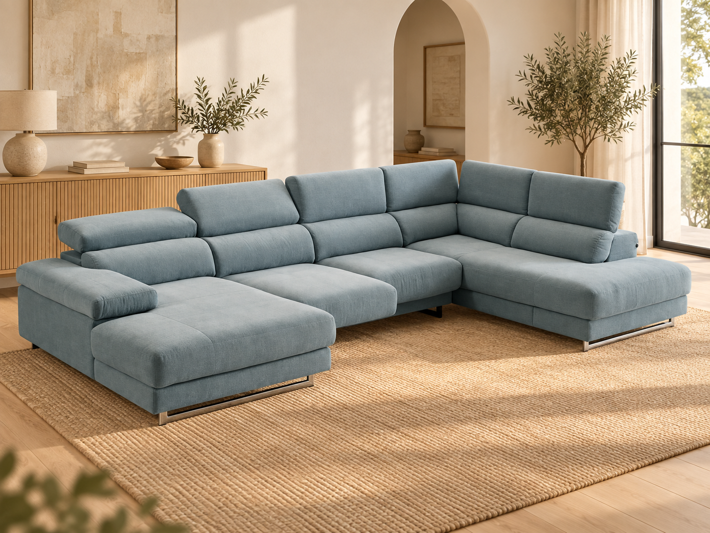 SOFÁ CHAISELONGUE/RINCONERA ACE en ambiente