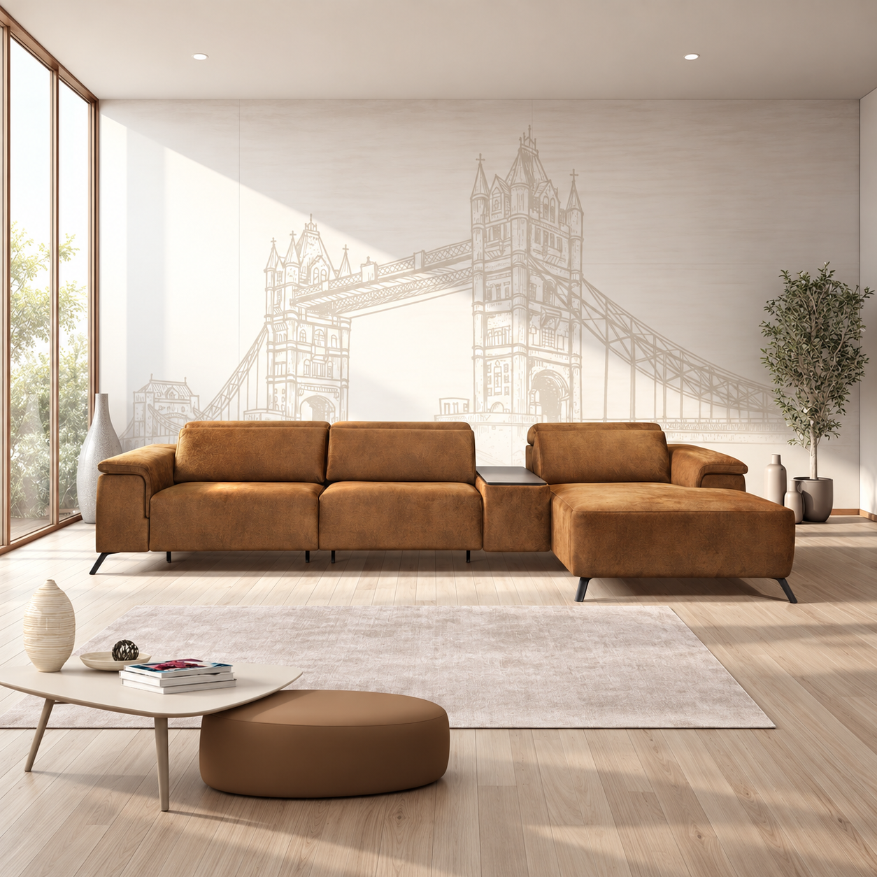 SOFÁ CHAISELONGUE/LINEAL