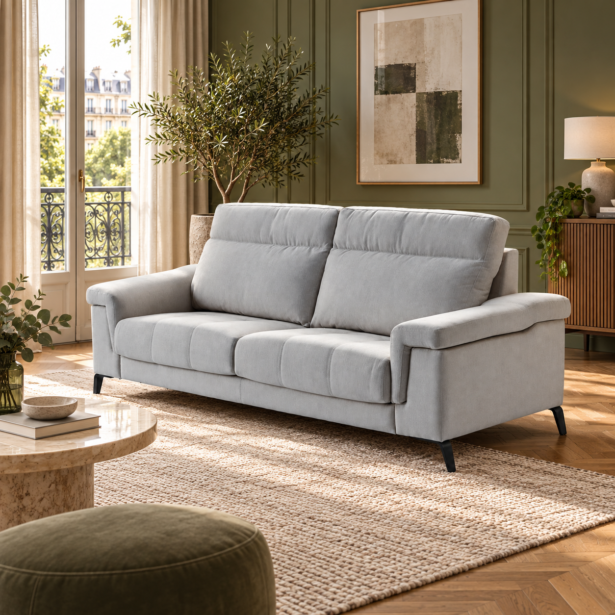 SOFÁ LINEAL/CHAISELONGUE MEDINA