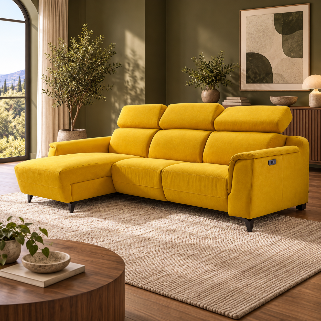 SOFÁ CHAISELONGUE/LINEAL RALPH